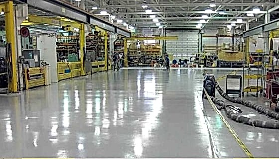 Tekstil Atölyesi Epoksi Zemin Kaplama