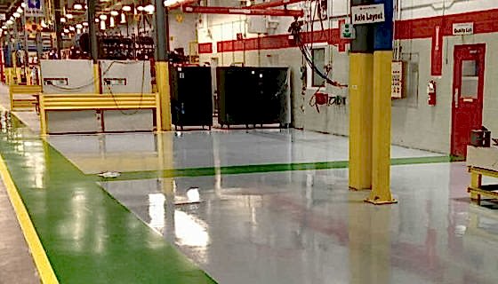 Fabrika Epoksi kaplama