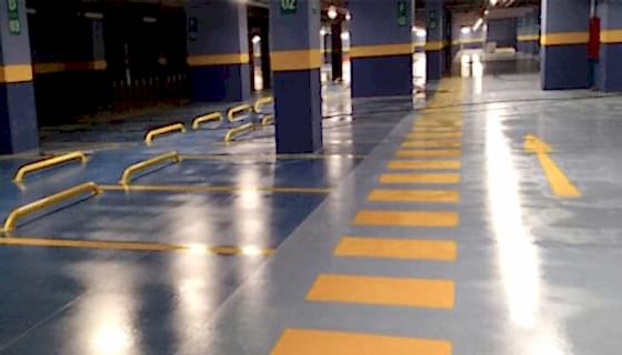 Otopark Epoksi zemin kaplama