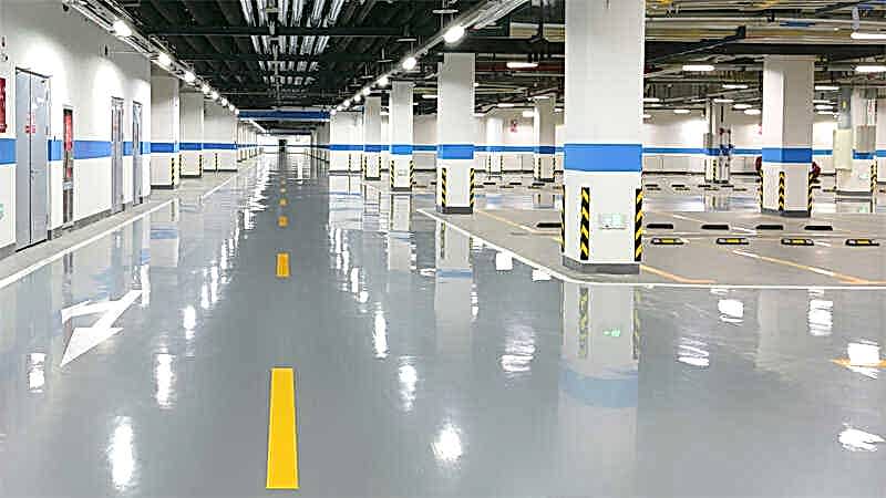 Otopark Epoksi zemin kaplama