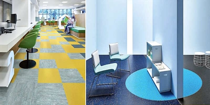 Antibakteriyel zemin kaplama