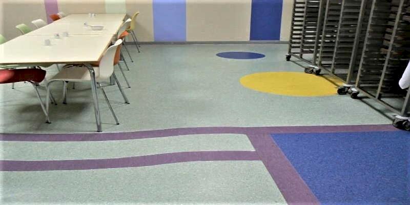 Antibakteriyel zemin kaplama