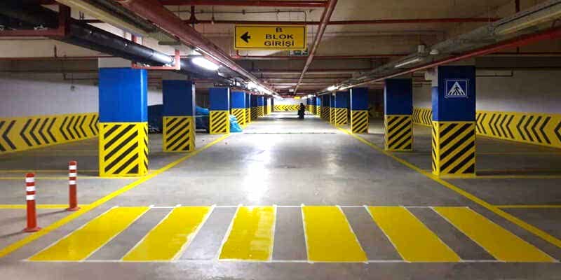 Otopark Epoksi zemin kaplama