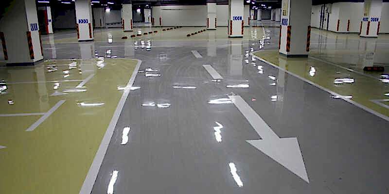 Otopark Epoksi zemin kaplama