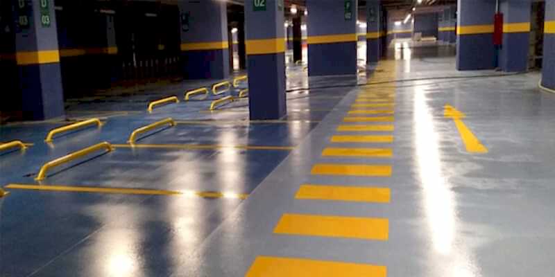 Otopark Epoksi zemin kaplama