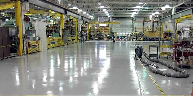 Tekstil Atölyesi Epoksi Zemin Kaplama