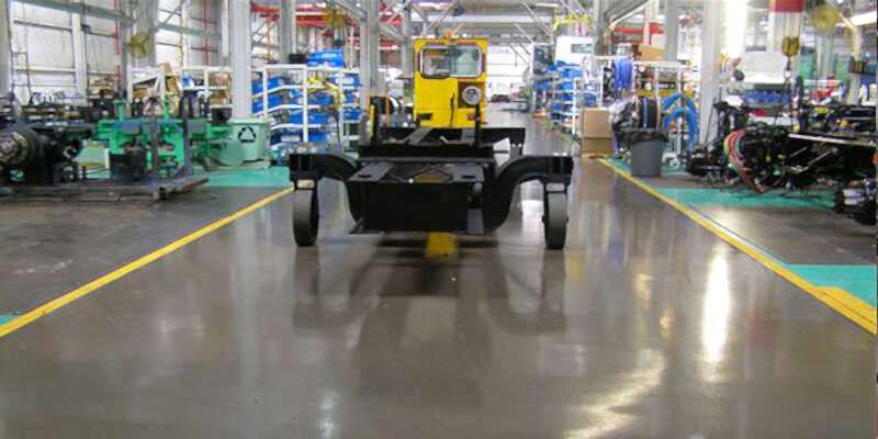 Tekstil Atölyesi Epoksi Zemin Kaplama