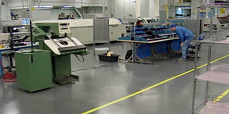 Tekstil Atölyesi Epoksi Zemin Kaplama